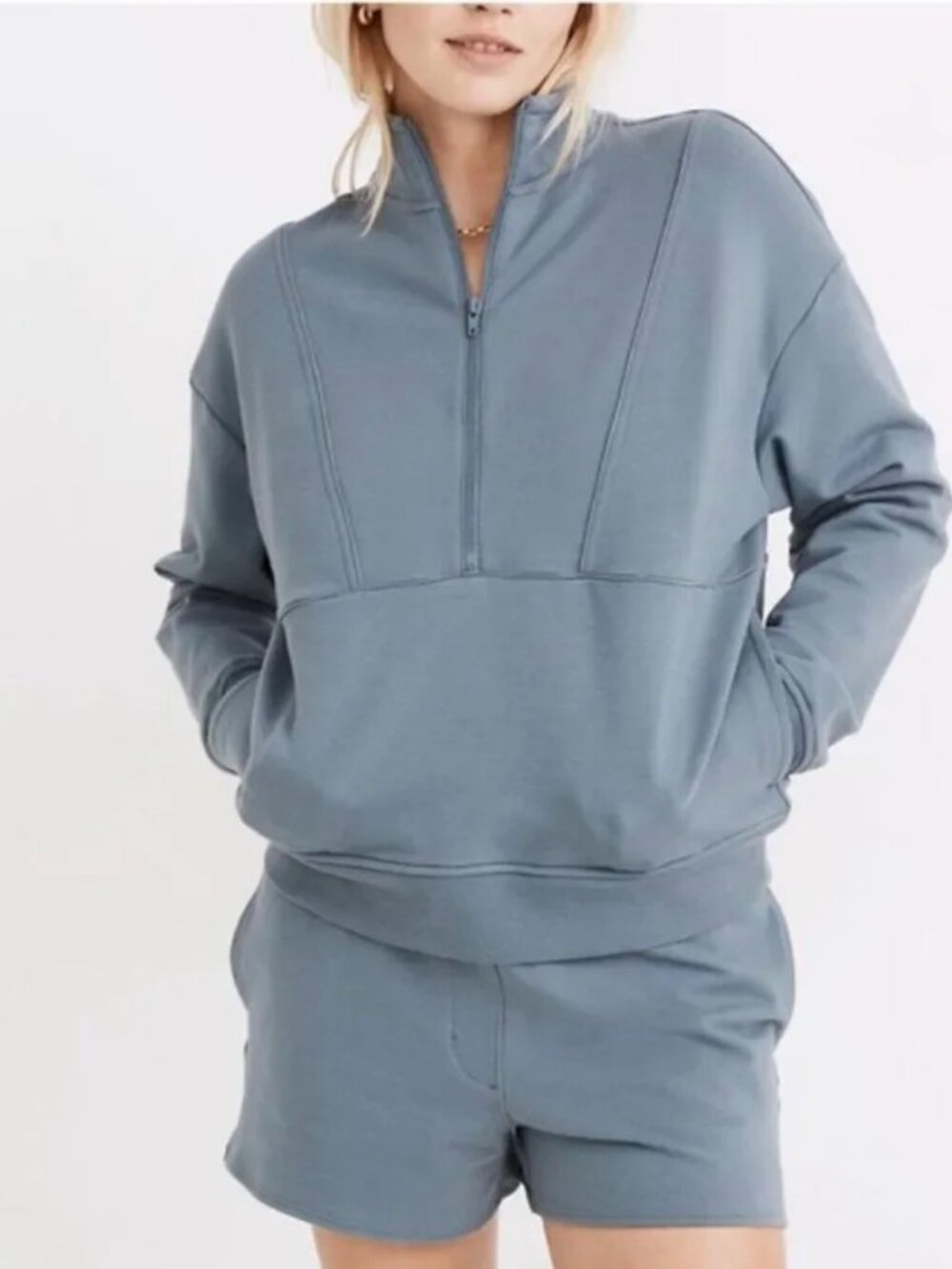 Richer Poorer Terry Half Zip
